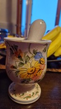 Mortaio ceramica con pestello