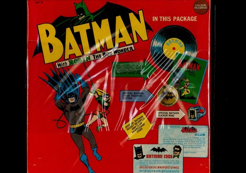 Batman golden records - golden,