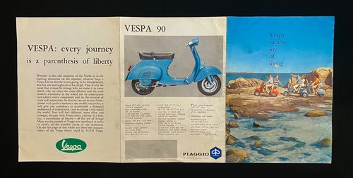 Vespa brochure gioia - 90, di