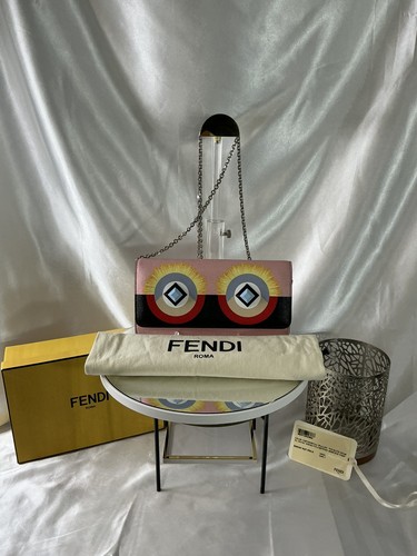 Fendi portafoglio catena mini - portafoglio,