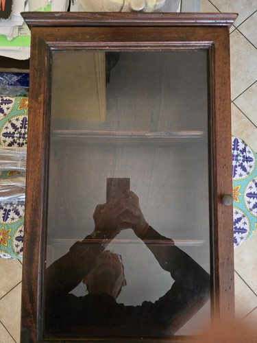 Vendo vetrinetta legno - vendo,