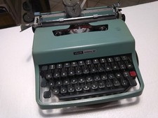 MACCHINA DA SCRIVERE OLIVETTI LETTERA 32 ELETTO rara Typewriter Schreibmaschine