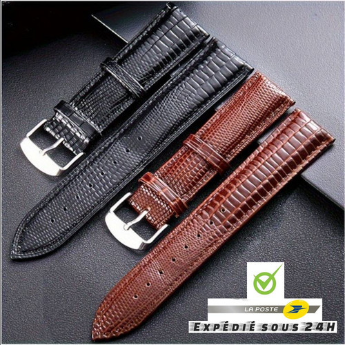 Bracelet montre cuir style - montre,