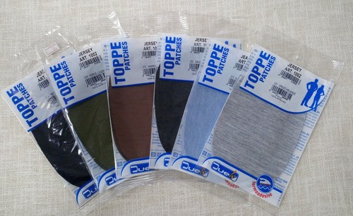 Coppia toppe ovali jersey - di,