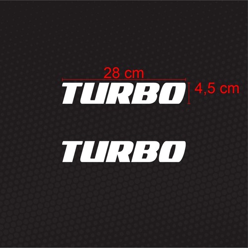 Adesivi turbo sticker - 2,