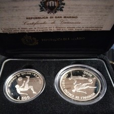 1994 SAN MARINO MONETE ARGENTO