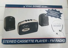 Stereo Cassette Vega Sonic Kt90X Della Q8 Nuovo Fondo Di Magazzino - Vintage