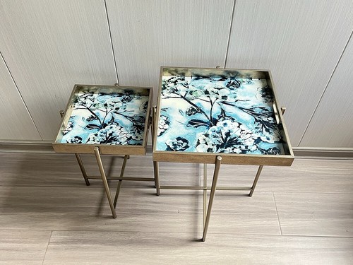 Set vassoi quadrati argento - set,