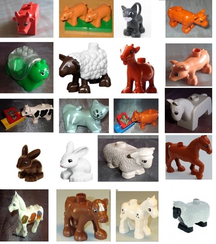 Lego duplo fattoria - lego, animali