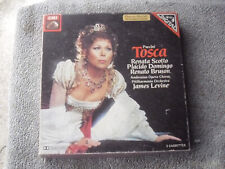 opera TOSCA di G.PUCCINI-2 audio cassette EMI-scotto/domingo/bruson anni '70