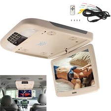 Monitor auto 12 pollici ribaltabile TFT LCD monitor montaggio tetto auto monitor con telecomando