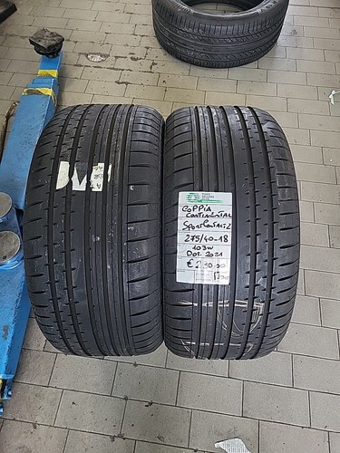 Coppia pneumatici usati estivi - pneumatici,