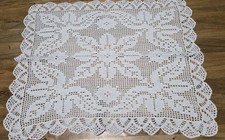 Centrino di Cotone bianco