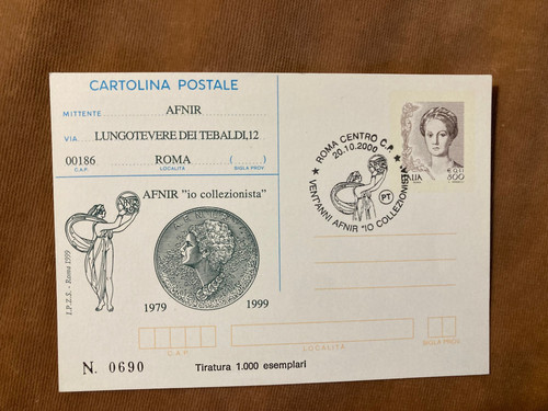 1999 afnir cartolina - ,