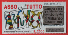 GRATTA E VINCI LOTTERIA ASSO