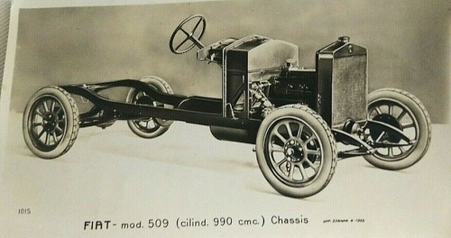 Auto epoca chassis fiat - d',