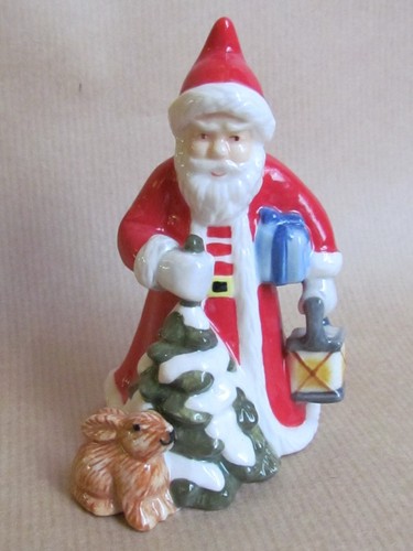 Figurina babbo natale annuale - figurina,