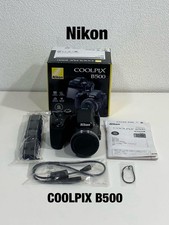 Nikon COOLPIX B500 fotocamera digitale con scatola cavo USB cinghia condizione testata