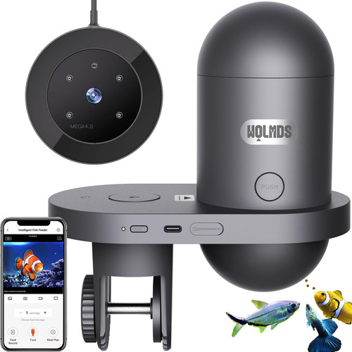 Alimentatore pesci smart wifi - smart,