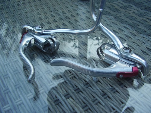 Leve freno bici strada vintage