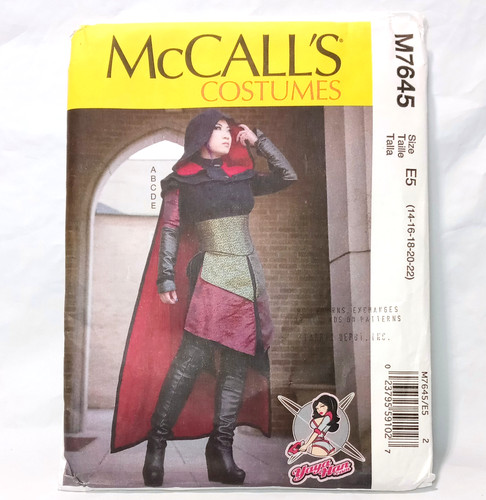 Mccall m7645 assassins creed - m7645,