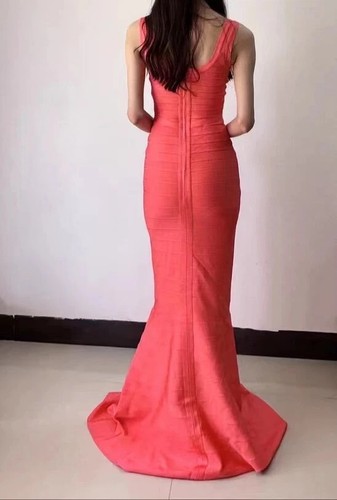 Maxi abito herve leger anguria - maxi,