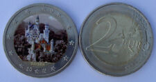 GERMANIA 2 EURO 2012 BAYERN COLORATI COLOURED CASTELLO CASTLE