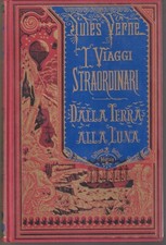 Jules Verne I Viaggi Straordinari DALLA TERRA ALLA LUNA ed Mursia Collana HETZEL