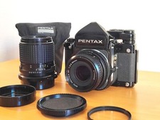 Pentax 67 con ob. SMC 90mm f2.8 e ob. SMC macro 135mm f4