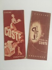 2x catalogue commercial COSTE