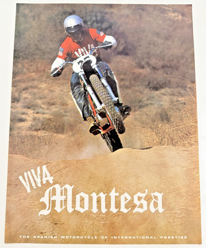 Annuncio stampa moto montesa - stampa,