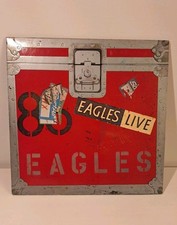 EAGLES – Eagles Live -- 2 x LP Italia 1980 . cover embossed - Prima edizione