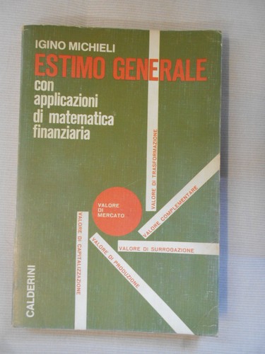 Estimo generale con - generale,