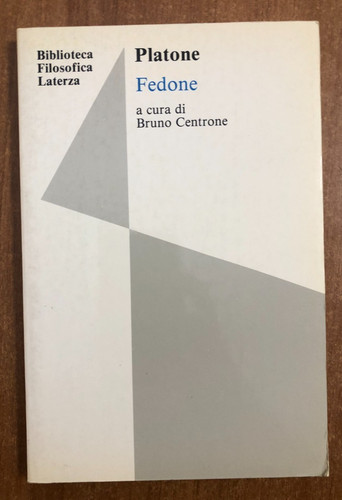 Platone fedone cura bruno - a,