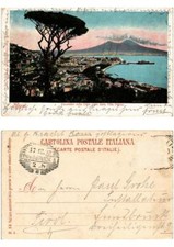 Cpa napoli panorama della - ak,