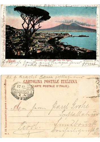 Cpa napoli panorama - cpa, della