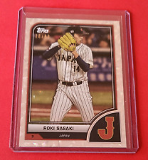 ROKI SASAKI 2023 Topps World