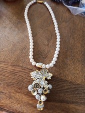 collana vite uva firmata