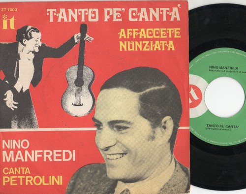 Nino manfredi raro disco - manfredi,