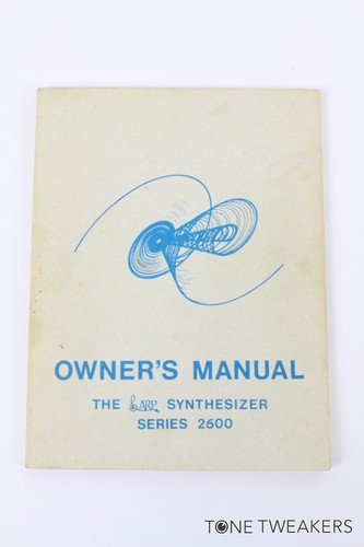 1975 arp 2600 manuale del - arp,