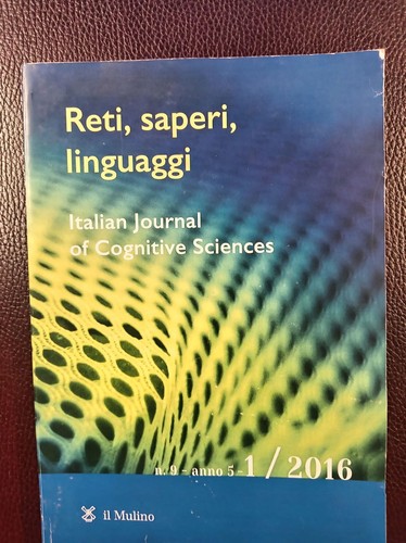 Reti saperi linguaggi - n.9, 2016