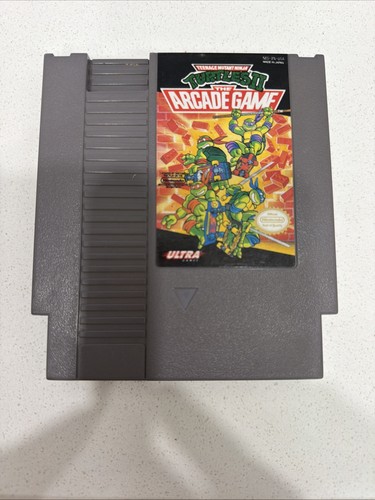 Turtles the arcade game nes - the,