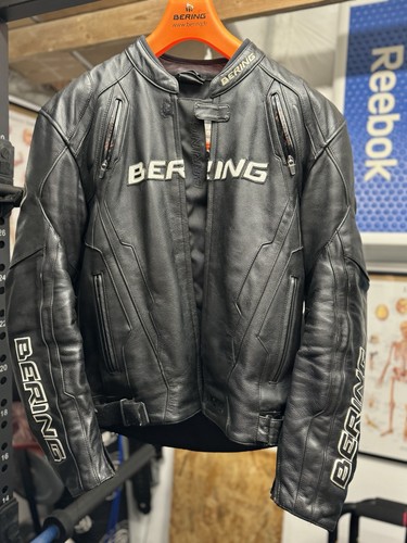 Blouson moto cuir de - de,