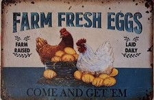 Insegna Pollo Uova Fresche