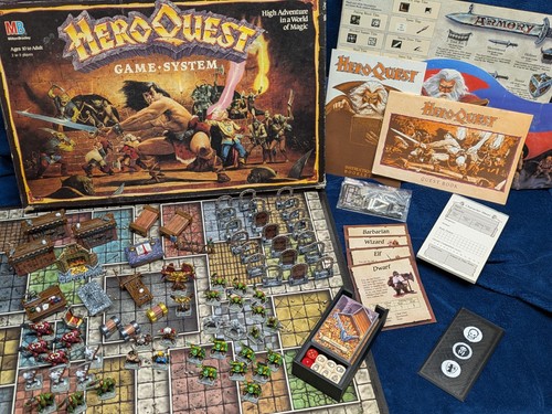 1989 deluxe heroquest - deluxe,