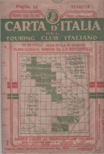 Carta d'Italia del Touring