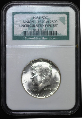Mezzo dollaro kennedy 1964 ngc - 1964,