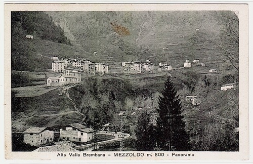 Mezzoldo bergamo panorama - mezzoldo,