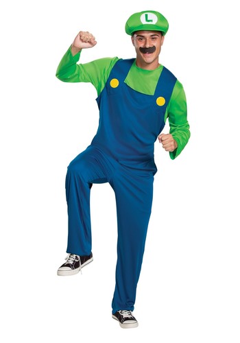 Costume luigi classico - costume,