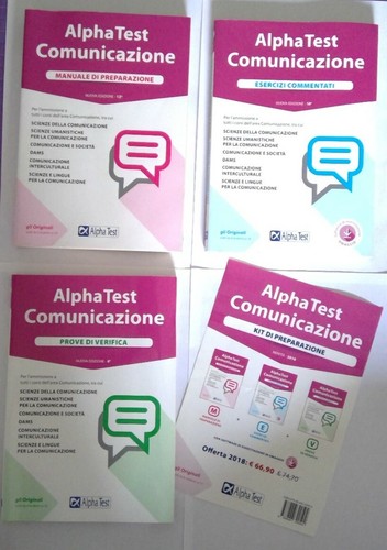 Alpha test comunicazione kit - comunicazione,